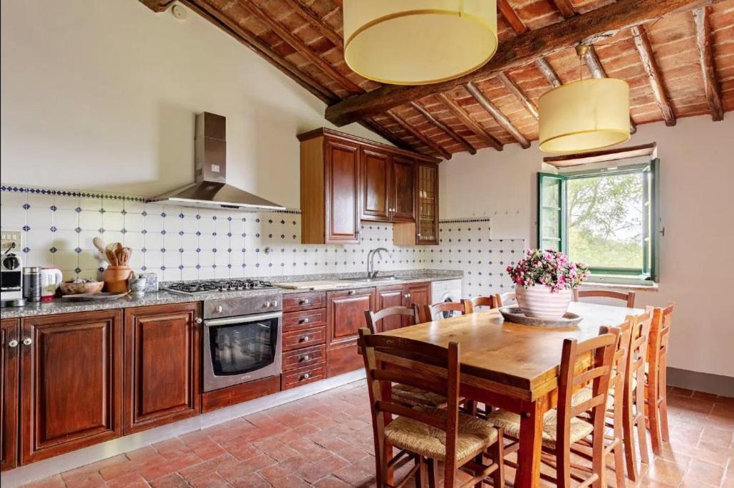 Villa Riseccoli Greve in Chianti Esterno foto