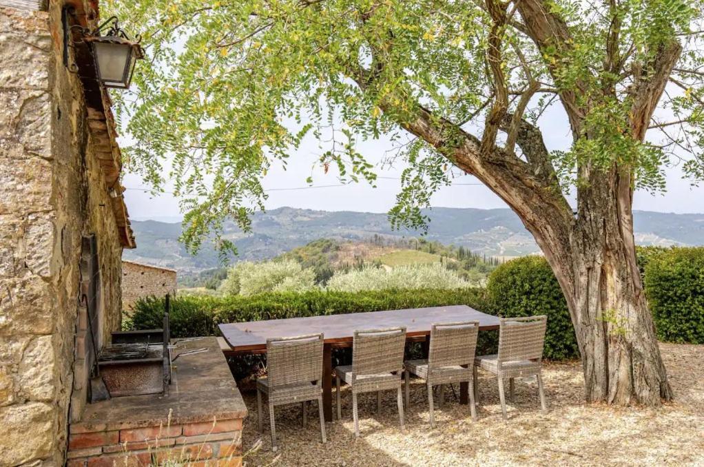 Villa Riseccoli Greve in Chianti Esterno foto