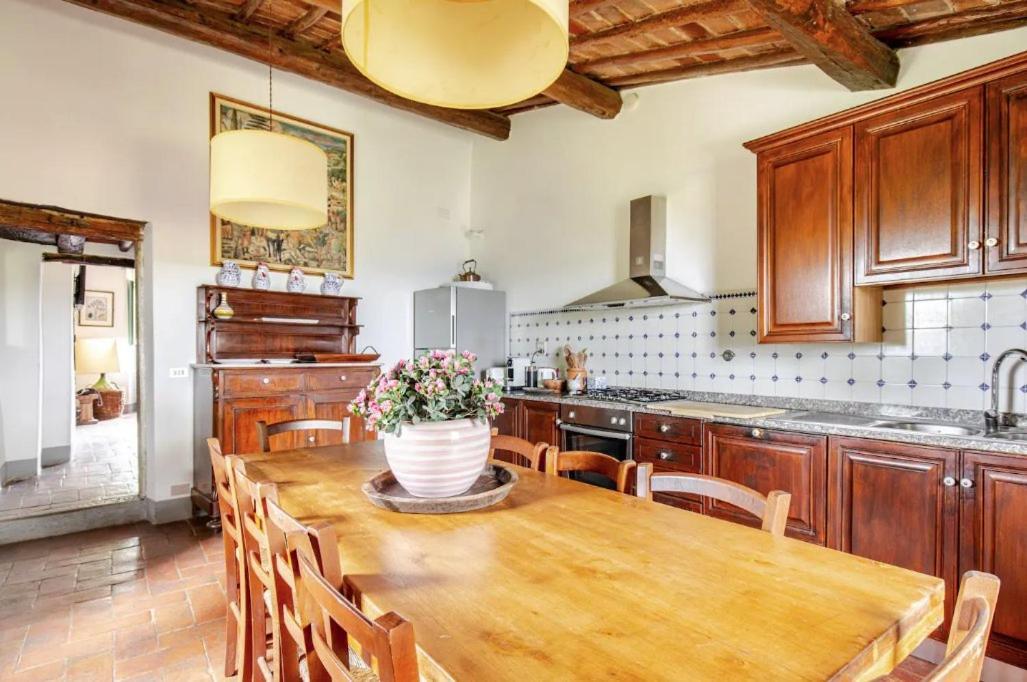 Villa Riseccoli Greve in Chianti Esterno foto